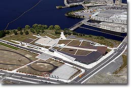 Aerial view of the Canadian War Museum
© Canadian Aerial Photo Corporation, photo Canadian Aerial Photo Corporation/PCL Constructors
