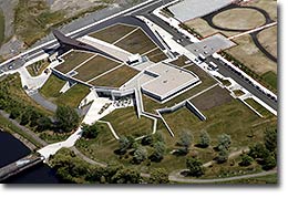 Aerial view of the Canadian War Museum
© Canadian Aerial Photo Corporation, photo Canadian Aerial Photo Corporation/PCL Constructors
