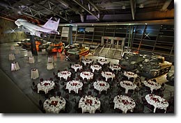 LeBreton Gallery in banquet set-up.
© Canadian War Museum, photo Harry Foster, CWM2012-0008-0001-Dm
