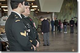 LeBreton Gallery, Remembrance Day 2012 at the Canadian War Museum.
© Canadian War Museum, photo Perry Zavitz, CWM2012-0064-0105-Dm
