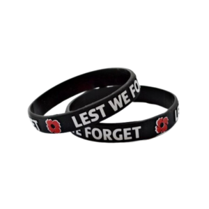 Lest We Forget Poppy Bracelet