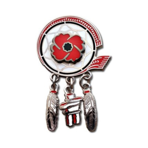 First Nations Veterans Lapel Pin