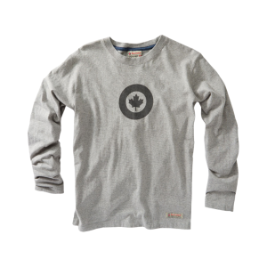 Grey RCAF long sleeve T-shirt