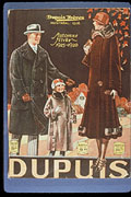 Page de couverture, Dupuis 
Frres 
automne hiver 1926.