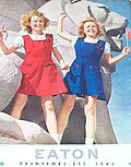 Teenage symbols of hope, Eaton 
Printemps t 1945, cover.