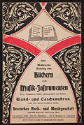 Catalogue du magasin de musique et de 
livres allemands, 1937.