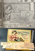 Easy Sewing Cards for Tiny Tots, 
Eaton's Fall Winter 1919-20, p.435.