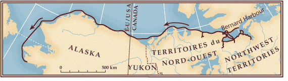 Route de l'exploration, 1916