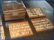 Alligator fishing fly box - 
Collection: Mrs. Cynthia Jay