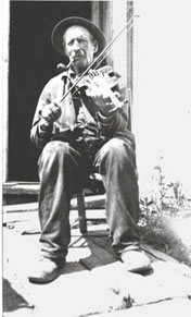 Wilfild Boisvert, fiddler, 1920., © CMC/MCC, PR Z.III.A.82