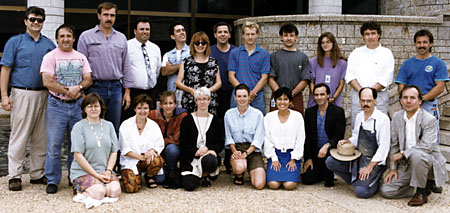 Members of the exhibition team - May 95#6