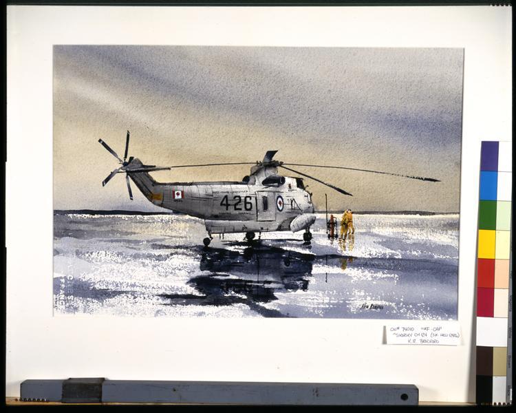 painting SIKORSKY CH 124 SEA KING HELICOPTER 12426 Canadian