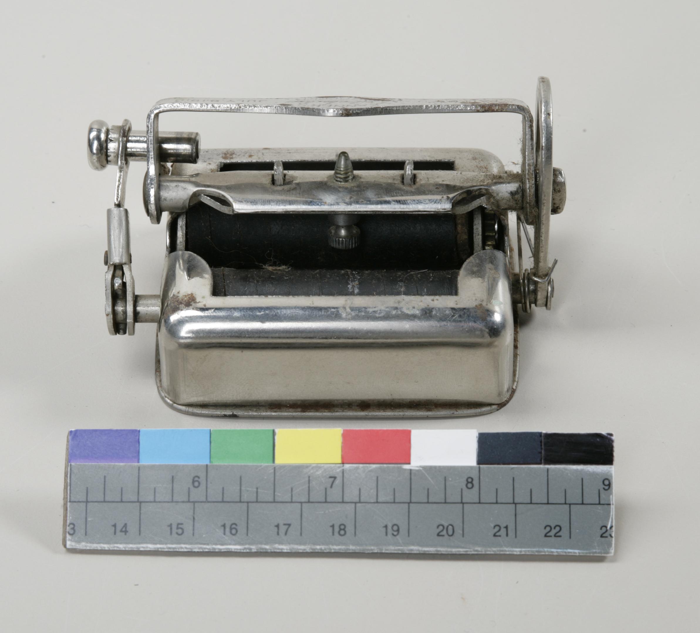 Razorblade sharpener, ca. 1910 - Maine Memory Network