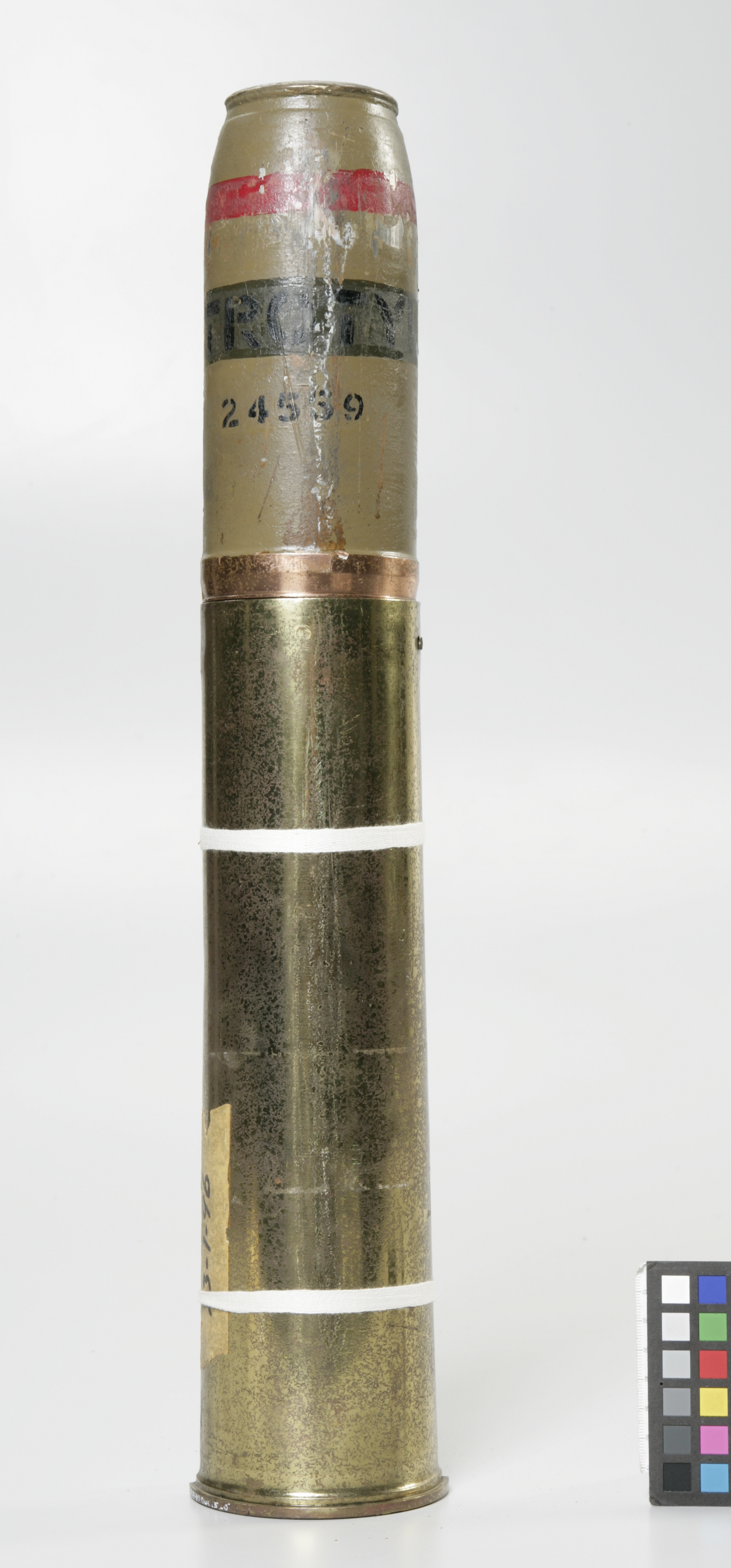 2 WW1 1915/16 Dated 18 Pounder Artillery Shell Cases With Turned Lids, in  Leeds, West Yorkshire