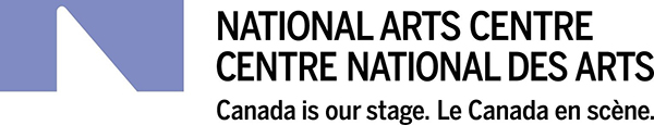 The logo for the national arts centre, located in Ottawa.