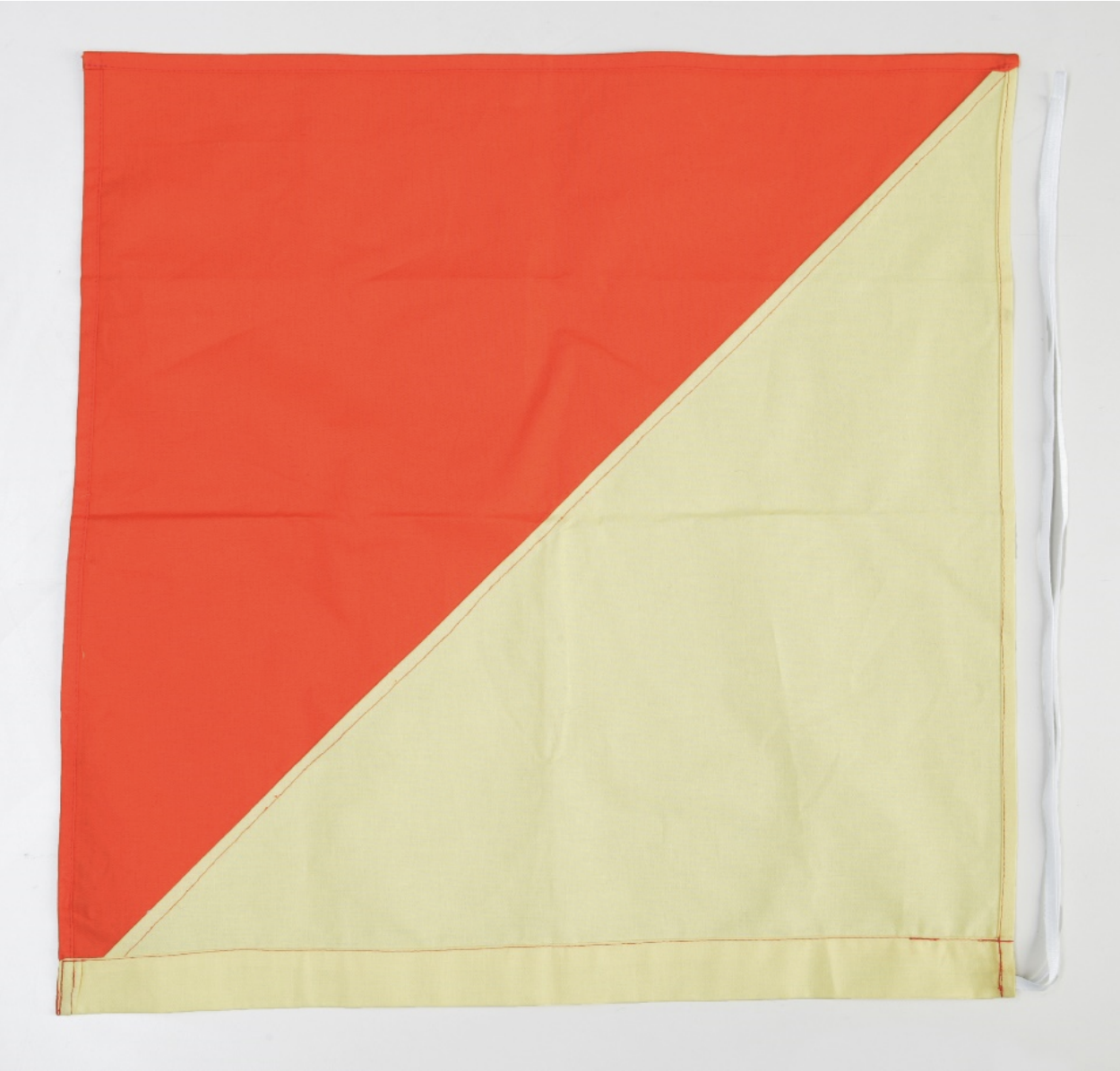 a Semaphore flag on a white background.