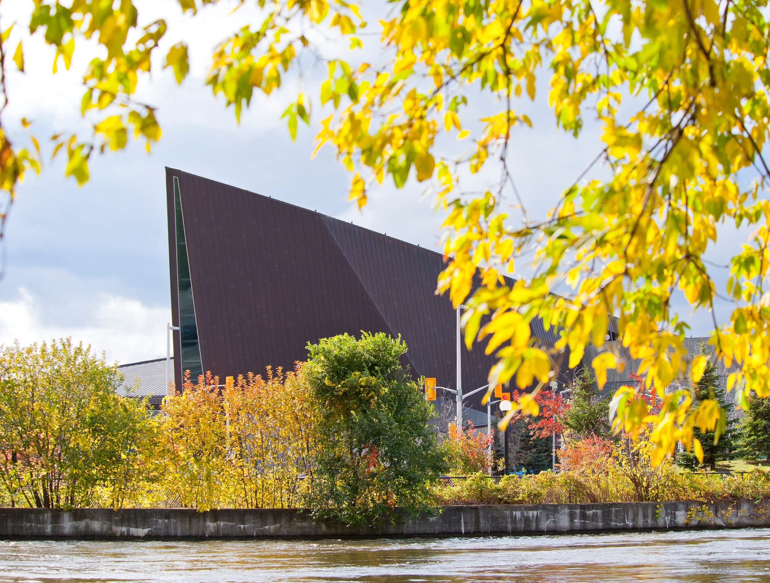 Exterior view of the Canadian War Museum in Ottawa.