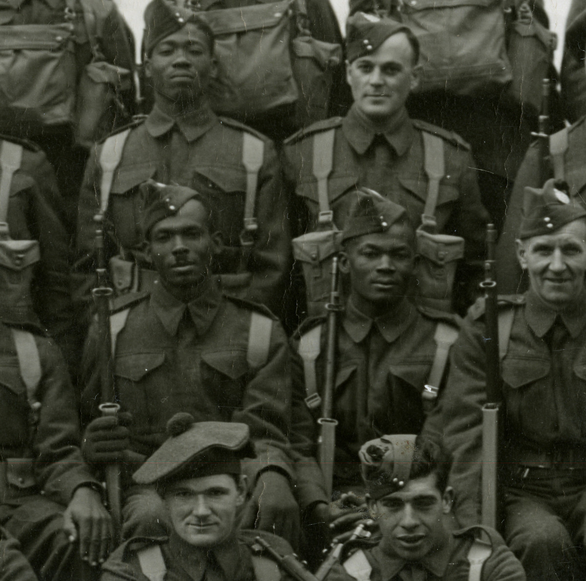 A group of soldiers.