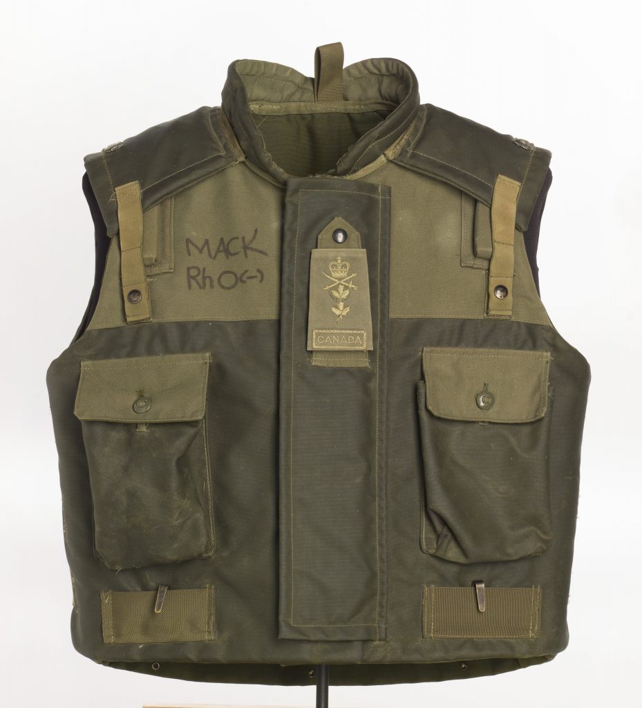 Remembrance: Fragmentation Vest | Canadian War Museum