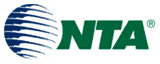 The nta logo on a white background.